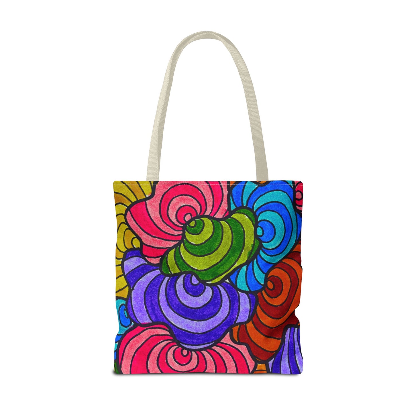 Regal Plumage Spiral | Tote Bag