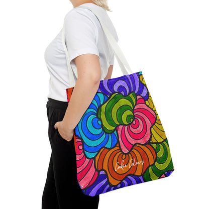 Regal Plumage Spiral | Tote Bag