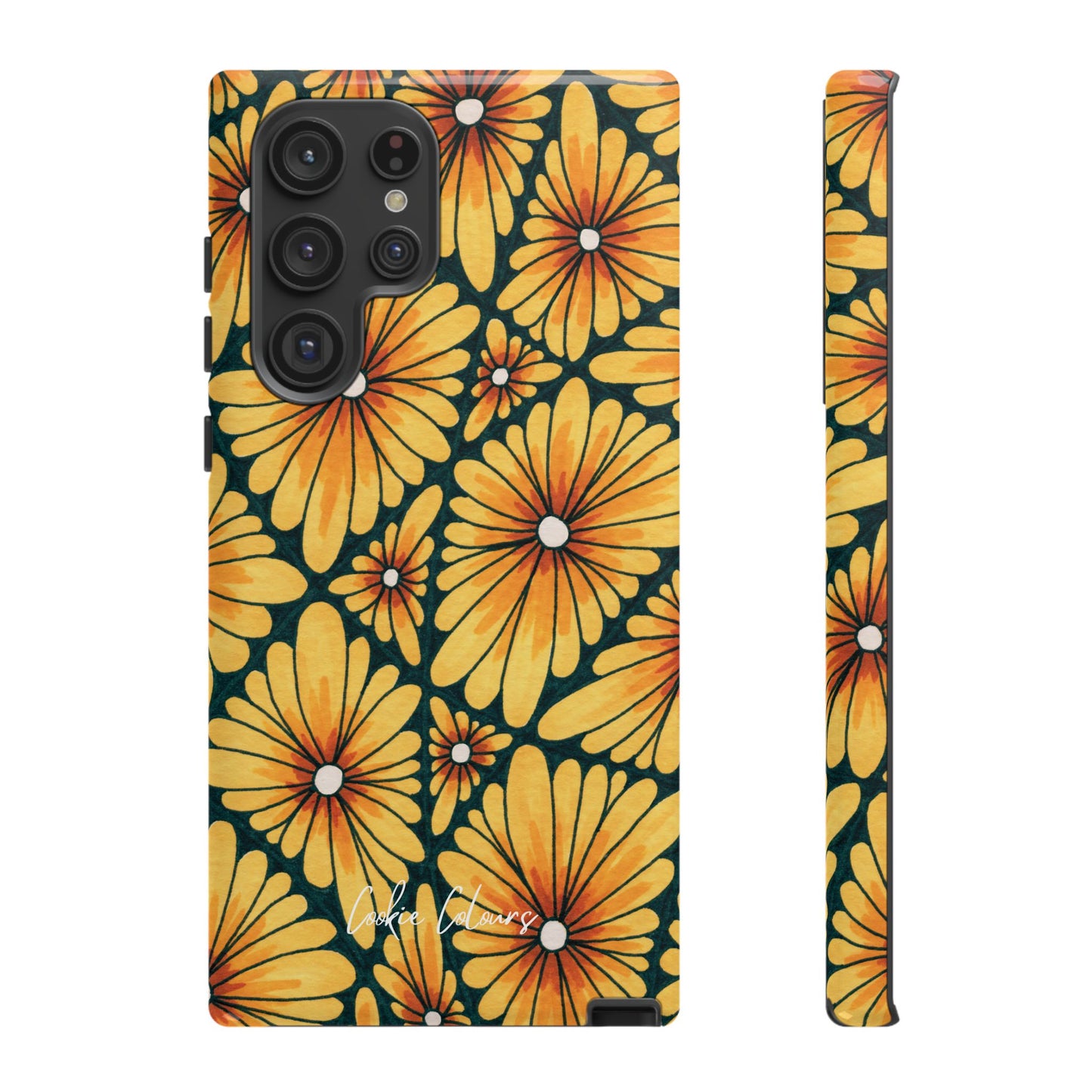 Golden Sunflowers | Premium Phone Case