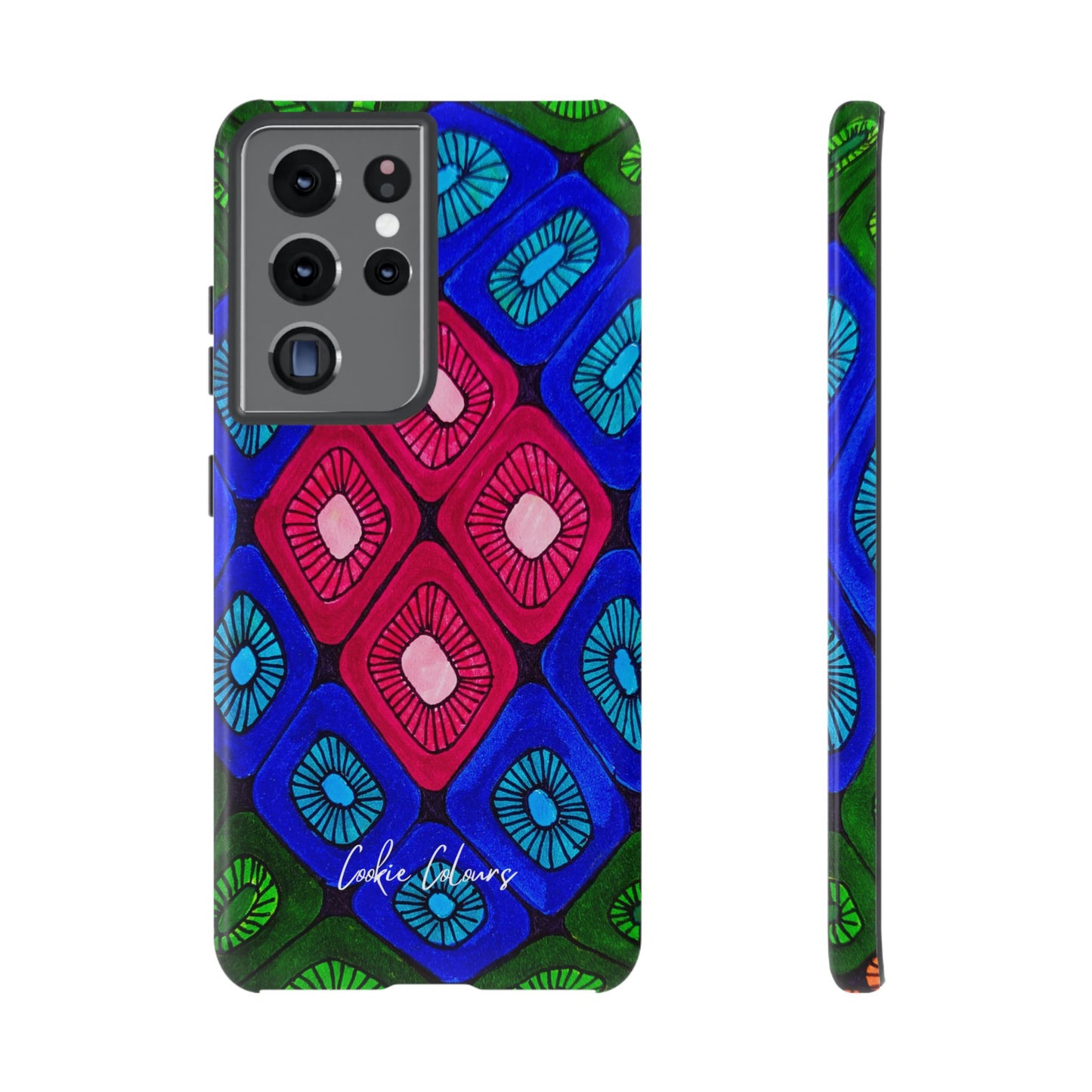 Regal Plumage Spiral | Premium Phone Case