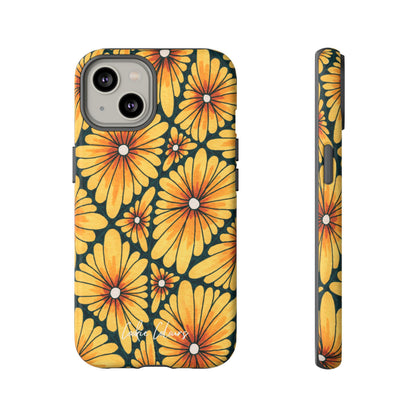 Golden Sunflowers | Premium Phone Case