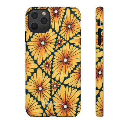 Golden Sunflowers | Premium Phone Case