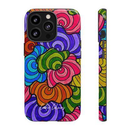 Spirals of Bloom | Premium Phone Case