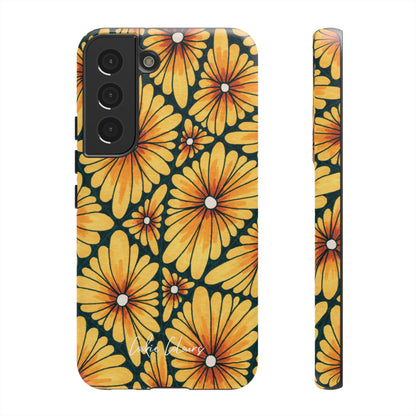 Golden Sunflowers | Premium Phone Case