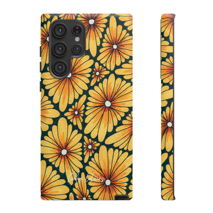 Golden Sunflowers | Premium Phone Case