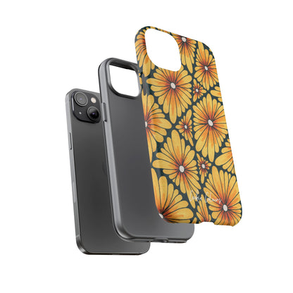 Golden Sunflowers | Premium Phone Case