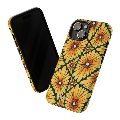 Golden Sunflowers | Premium Phone Case