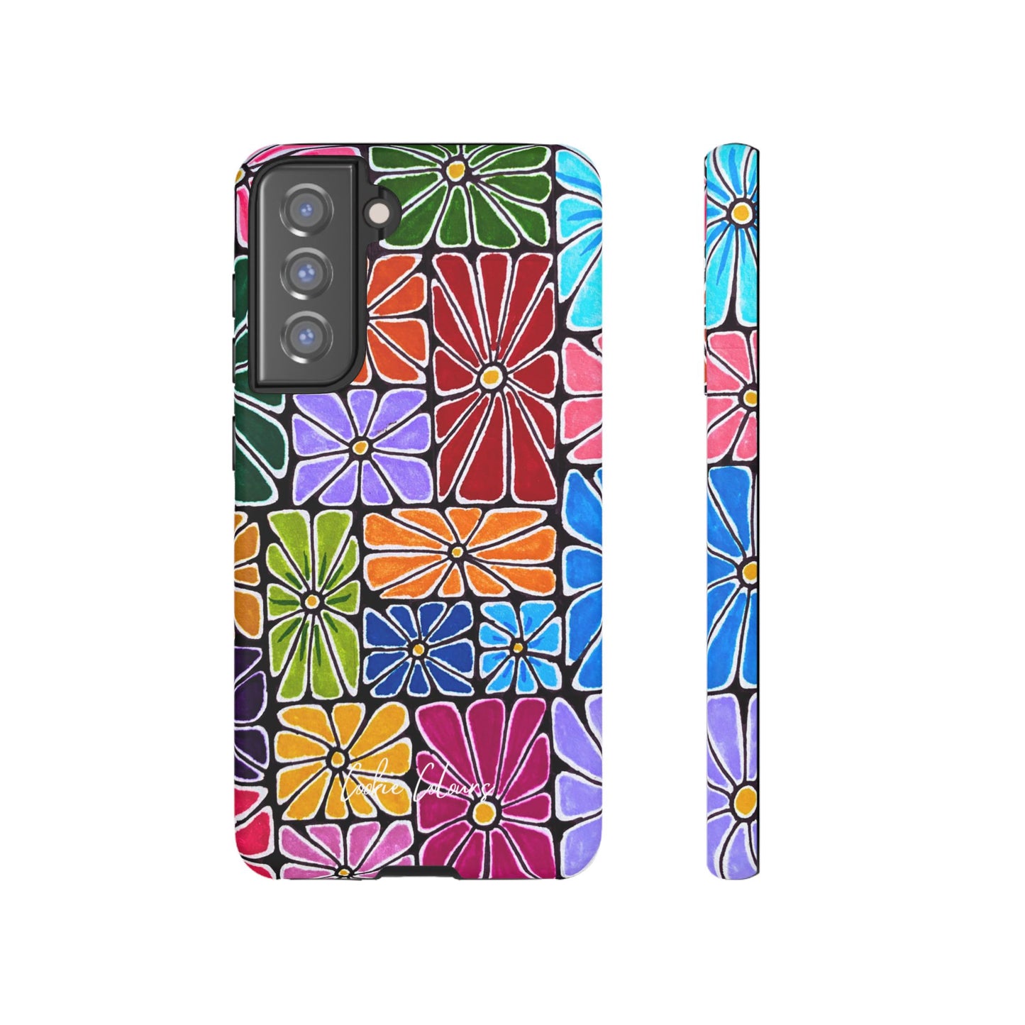 Boxed Bloom Burst | Premium Phone Case