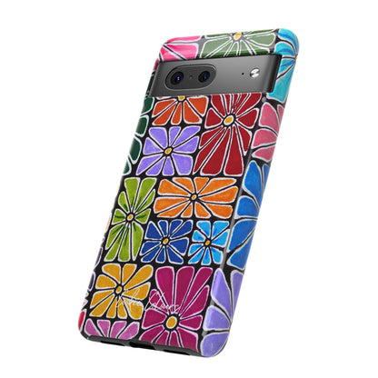 Boxed Bloom Burst | Premium Phone Case