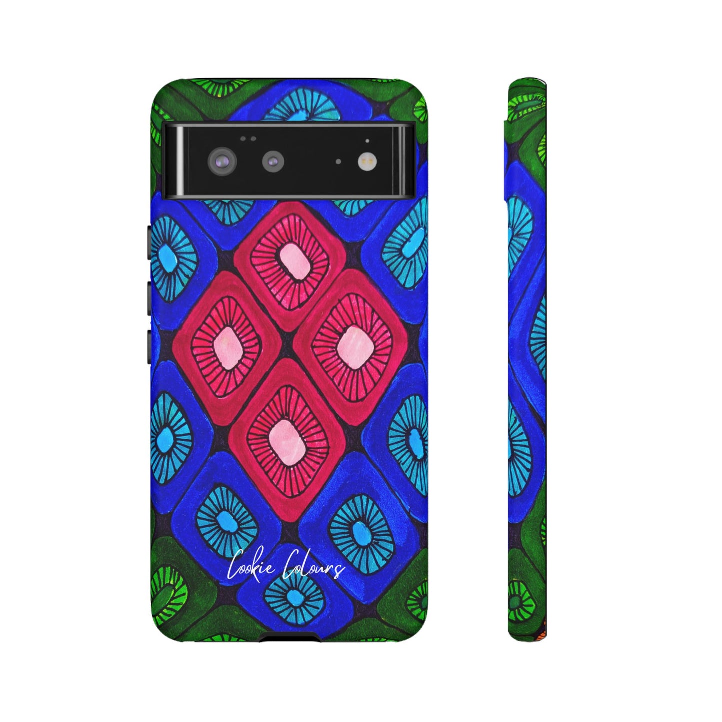 Regal Plumage Spiral | Premium Phone Case