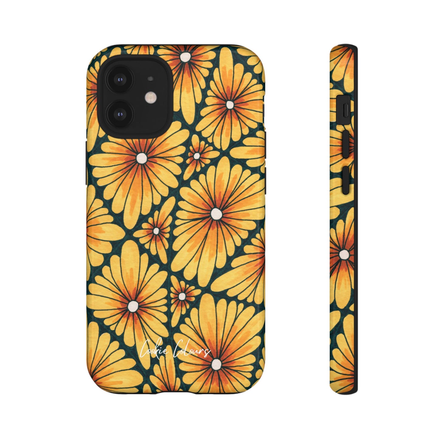 Golden Sunflowers | Premium Phone Case