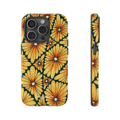 Golden Sunflowers | Premium Phone Case