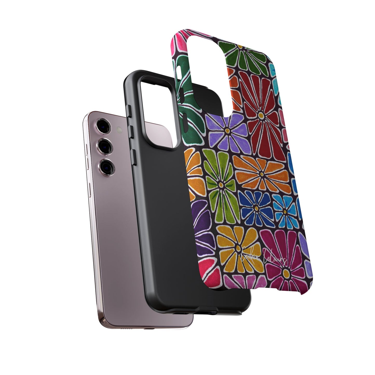 Boxed Bloom Burst | Premium Phone Case