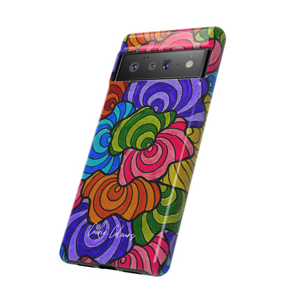 Spirals of Bloom | Premium Phone Case