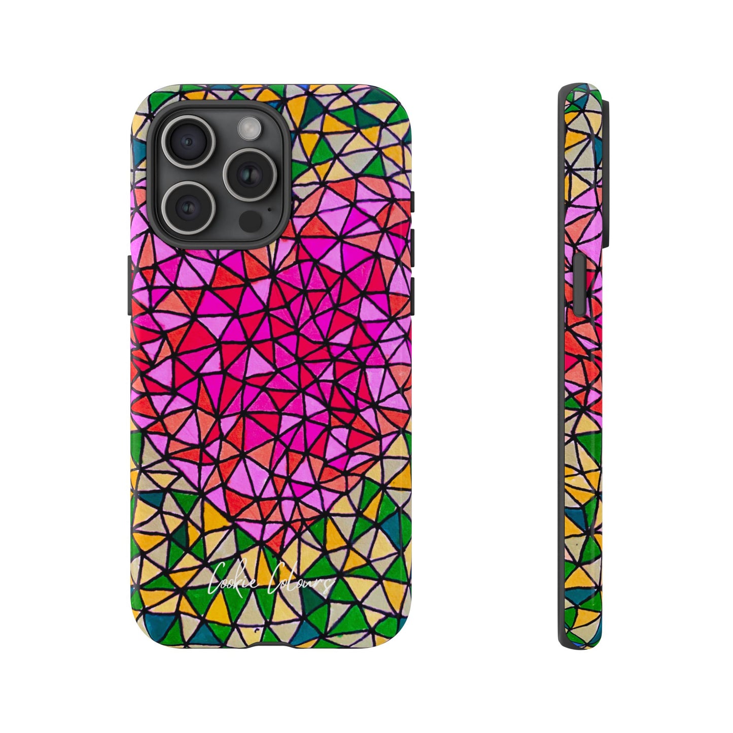 Heart On Fire | Premium Phone Case