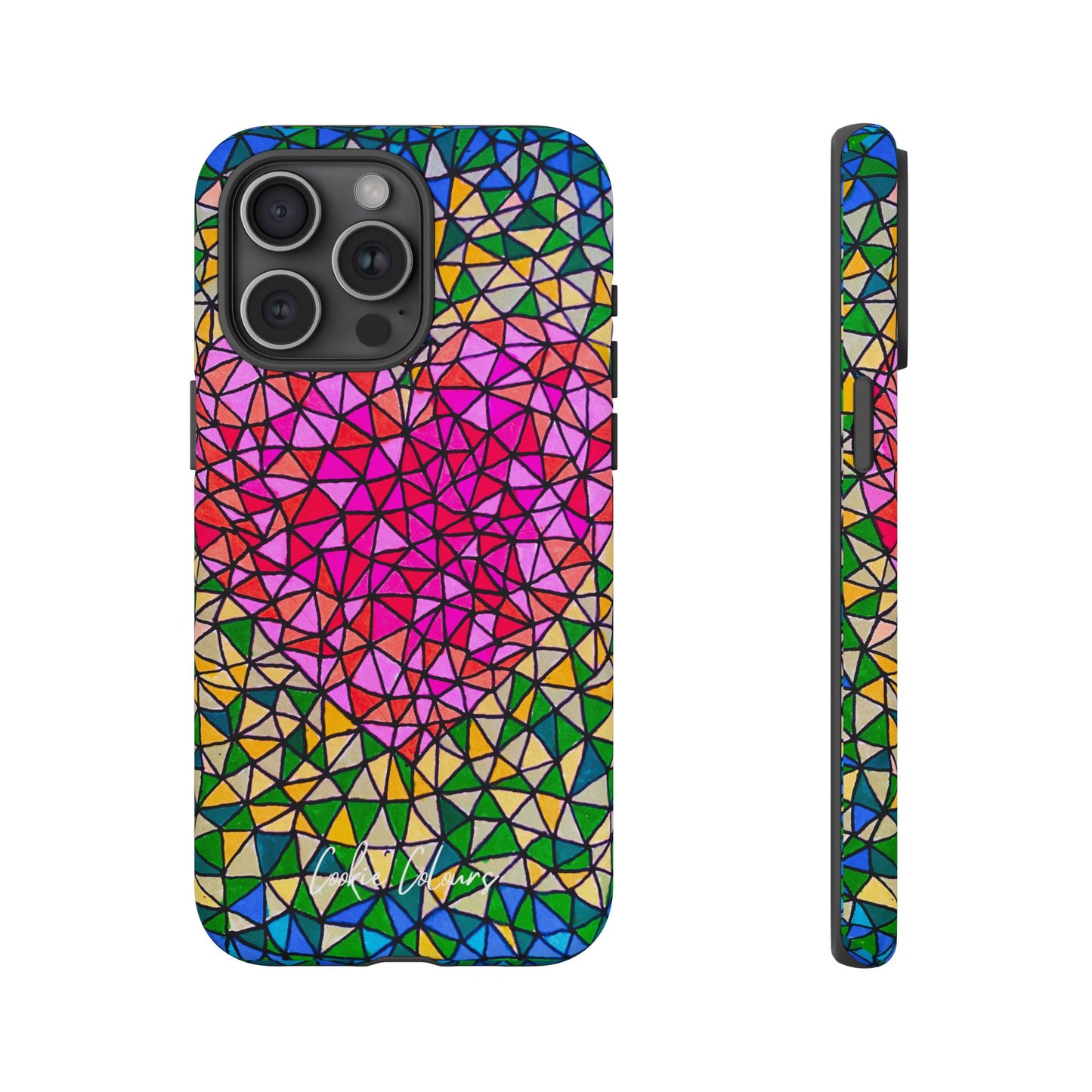 Heart On Fire | Premium Phone Case