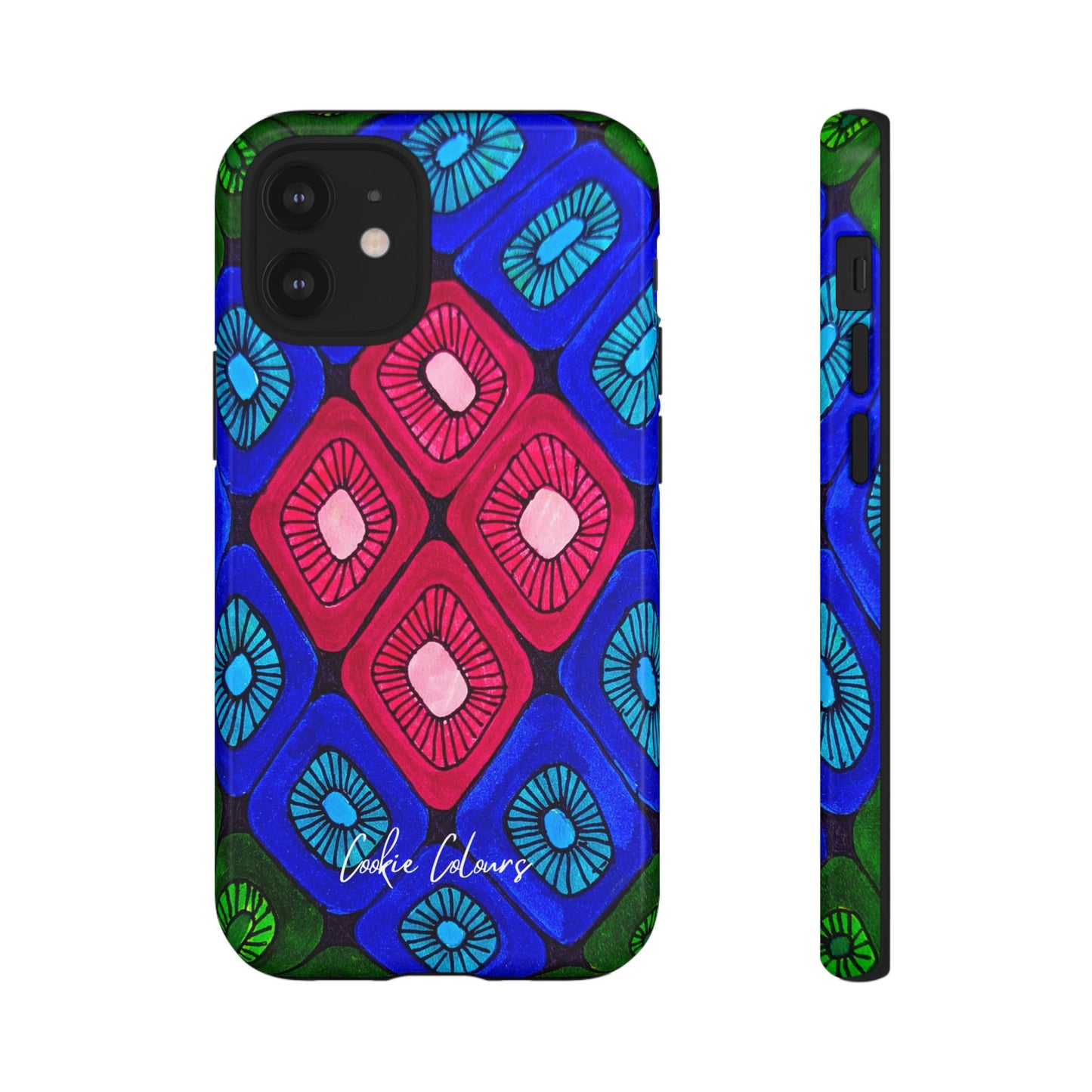 Regal Plumage Spiral | Premium Phone Case