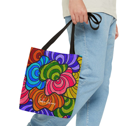 Regal Plumage Spiral | Tote Bag