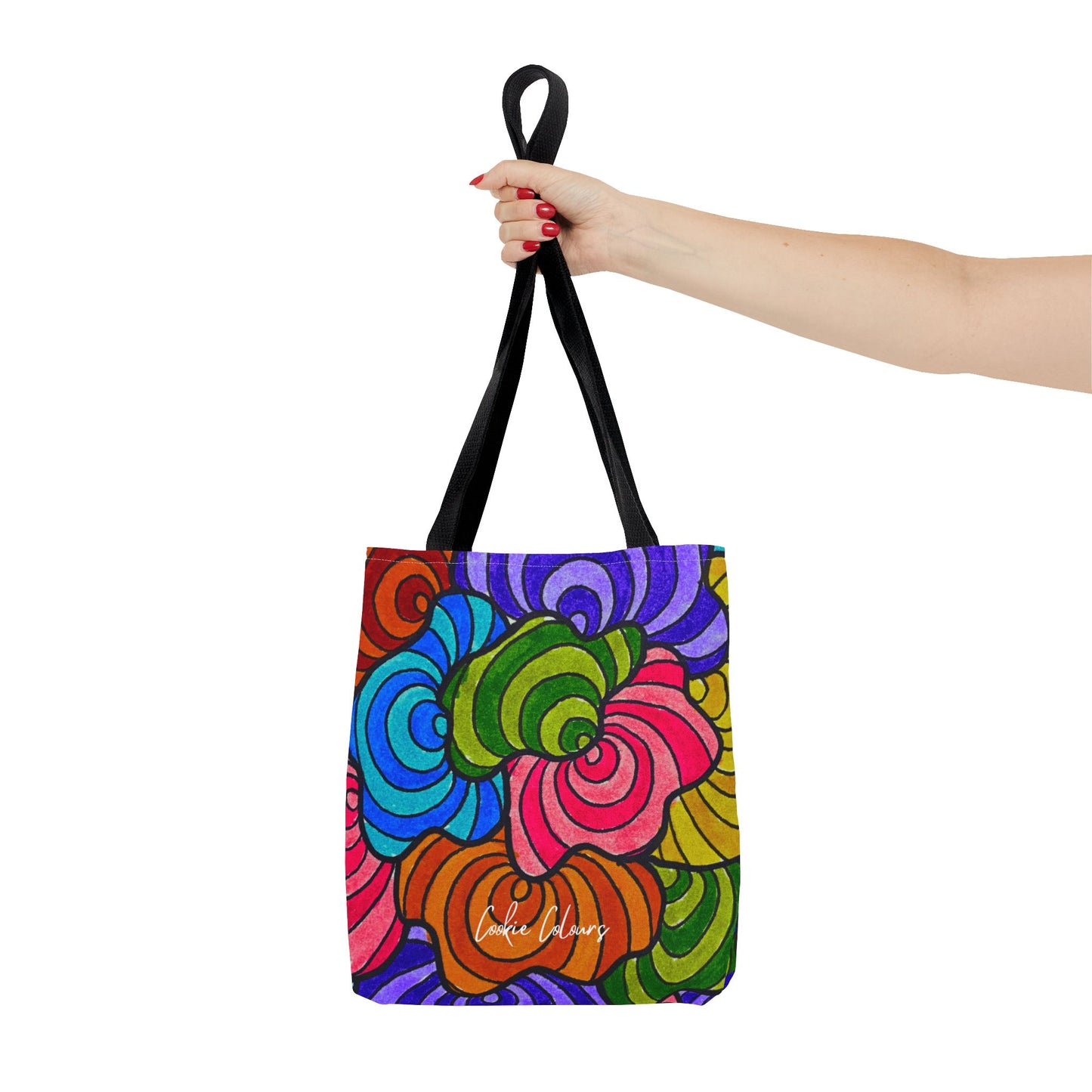 Regal Plumage Spiral | Tote Bag