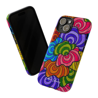 Spirals of Bloom | Premium Phone Case