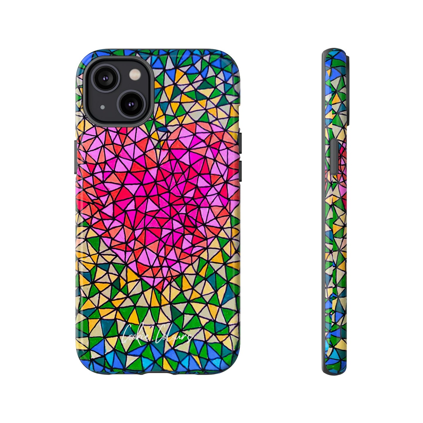 Heart On Fire | Premium Phone Case