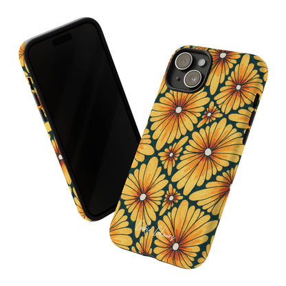 Golden Sunflowers | Premium Phone Case