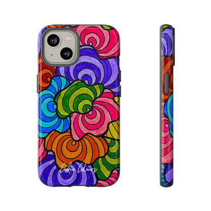 Spirals of Bloom | Premium Phone Case