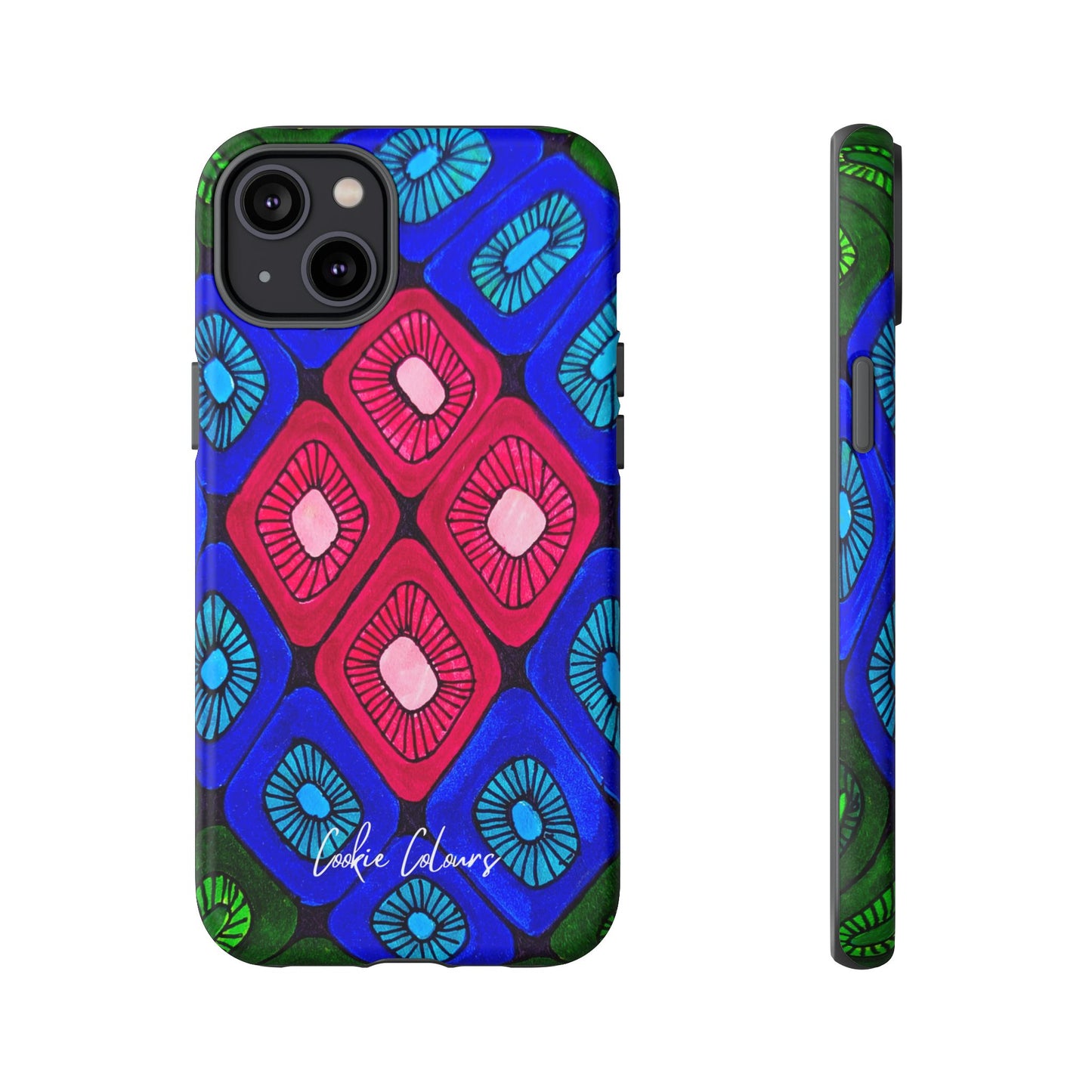 Regal Plumage Spiral | Premium Phone Case