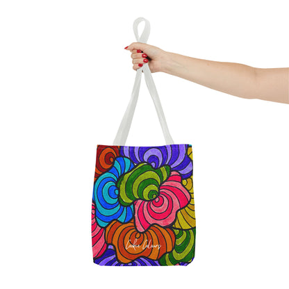 Regal Plumage Spiral | Tote Bag