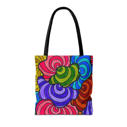 Regal Plumage Spiral | Tote Bag