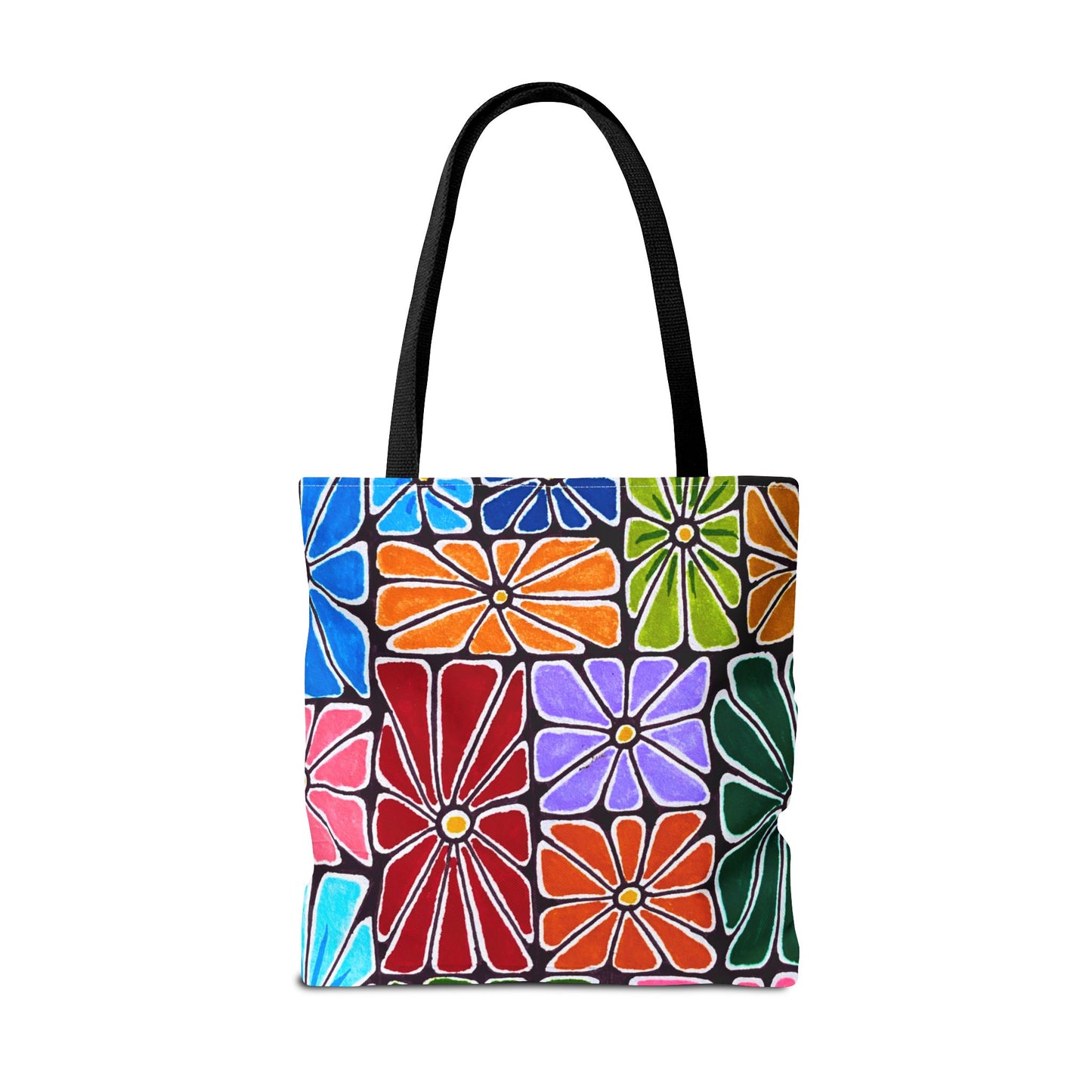 Boxed Bloom Burst | Tote Bag