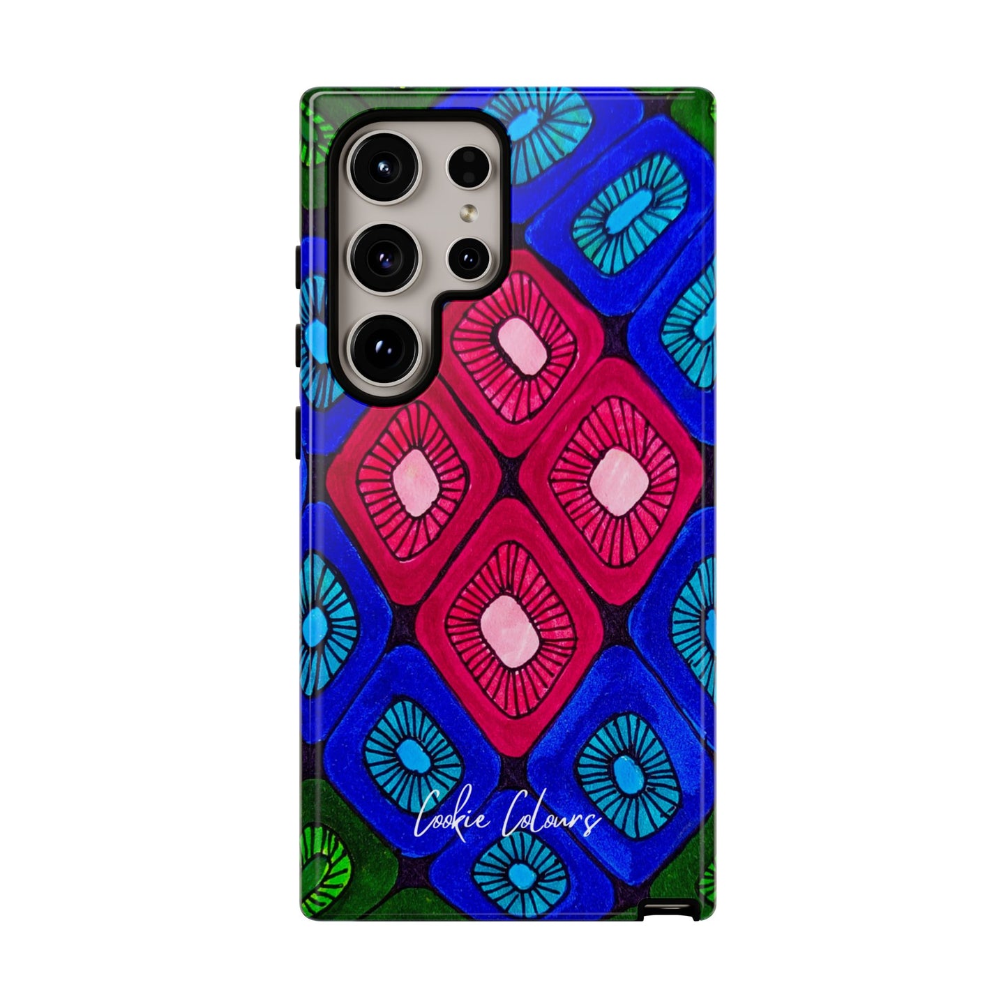 Regal Plumage Spiral | Premium Phone Case