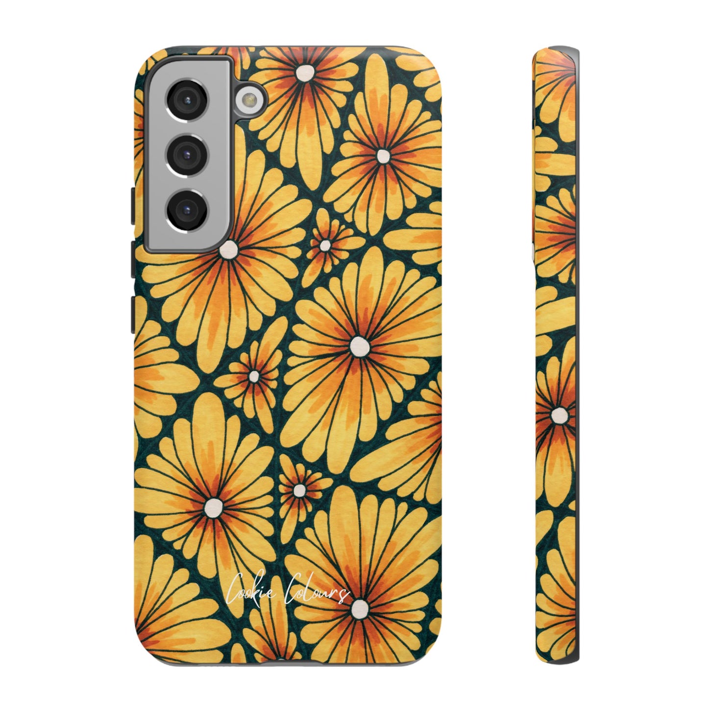 Golden Sunflowers | Premium Phone Case