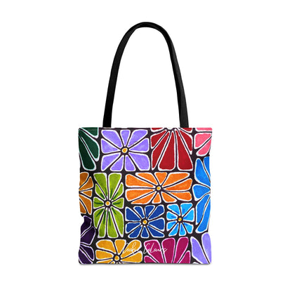 Boxed Bloom Burst | Tote Bag