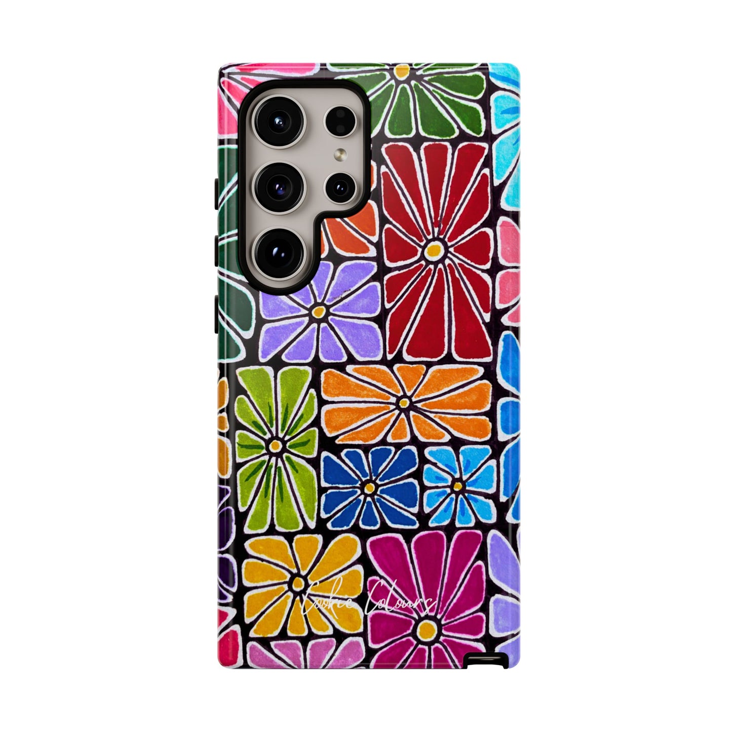 Boxed Bloom Burst | Premium Phone Case