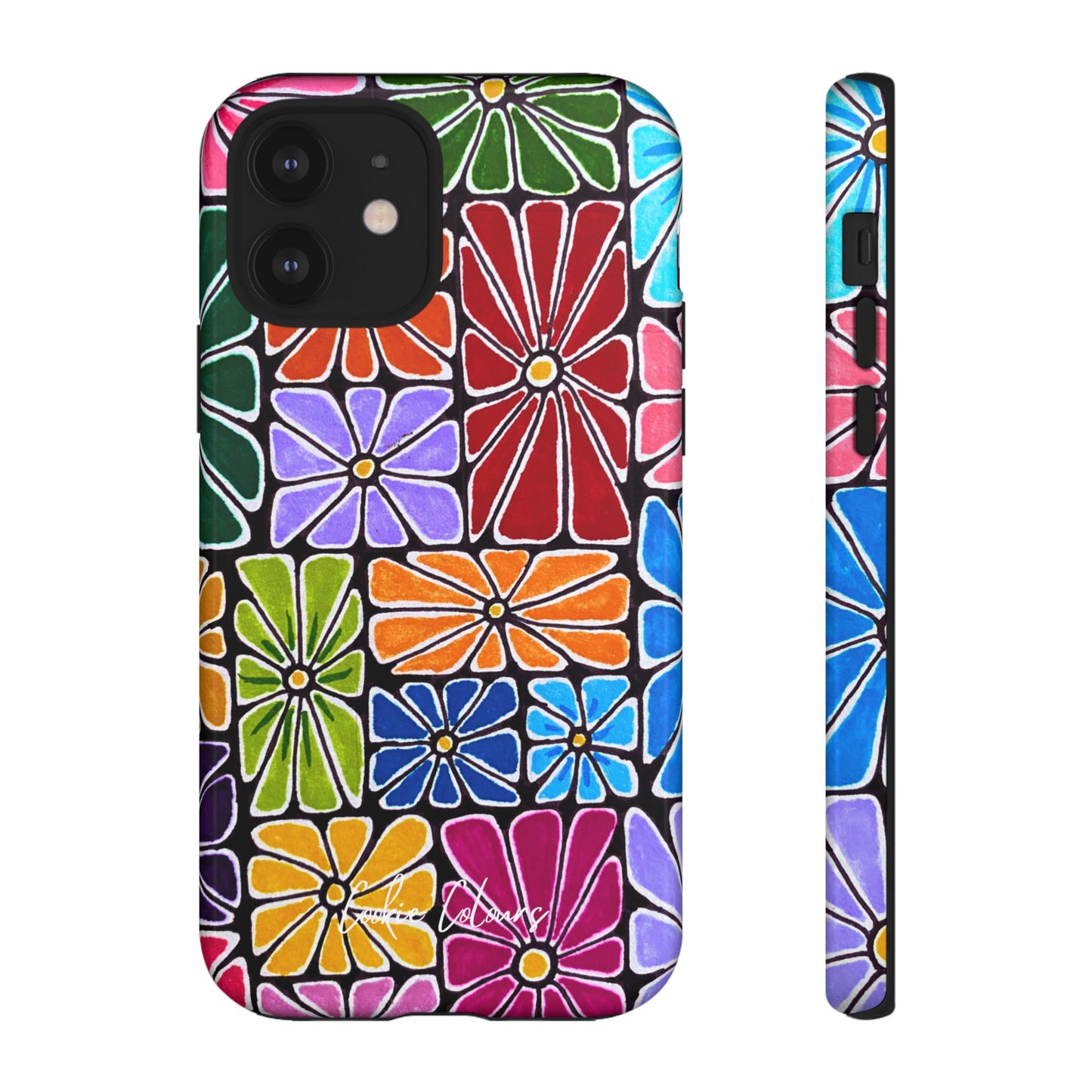 Boxed Bloom Burst | Premium Phone Case