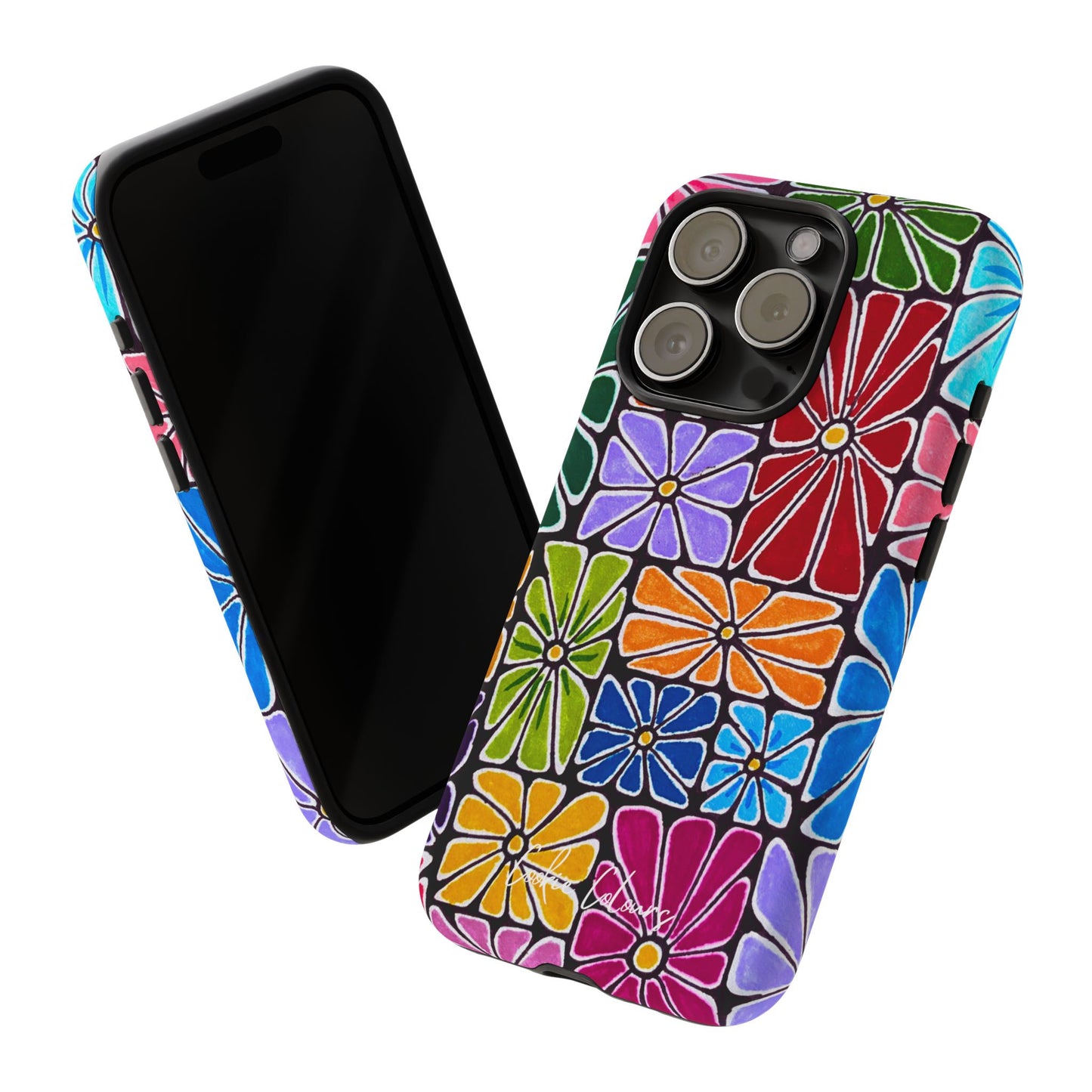 Boxed Bloom Burst | Premium Phone Case