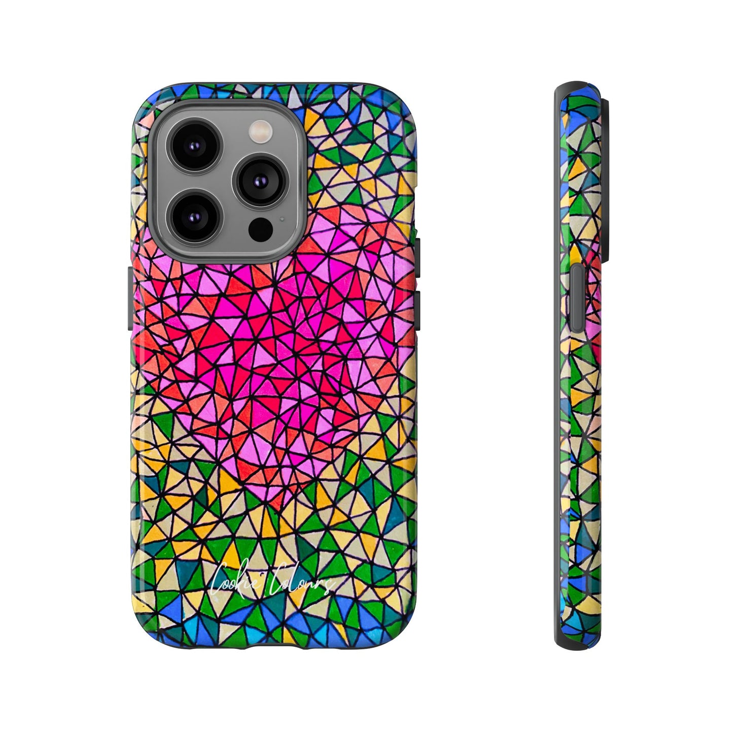 Heart On Fire | Premium Phone Case