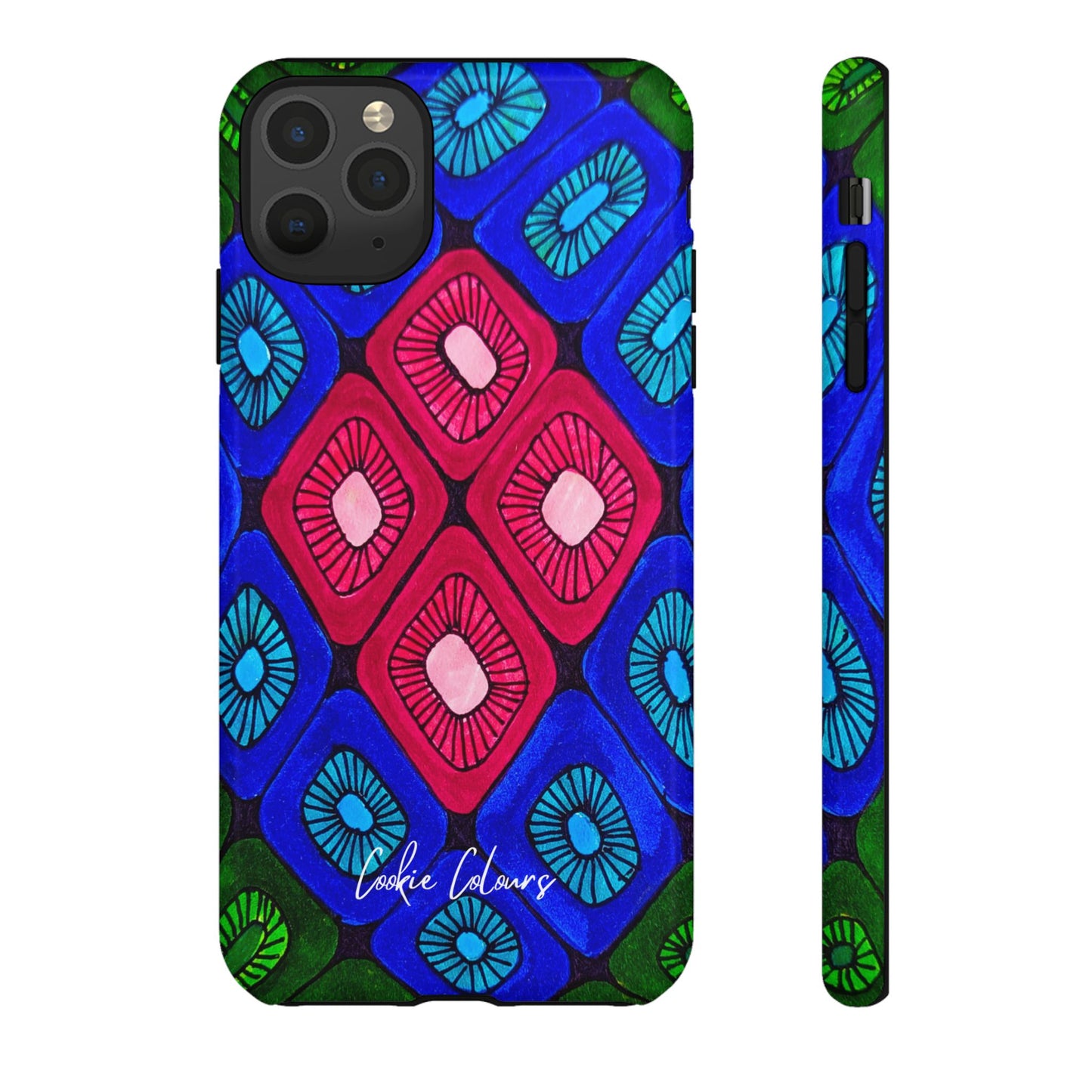 Regal Plumage Spiral | Premium Phone Case