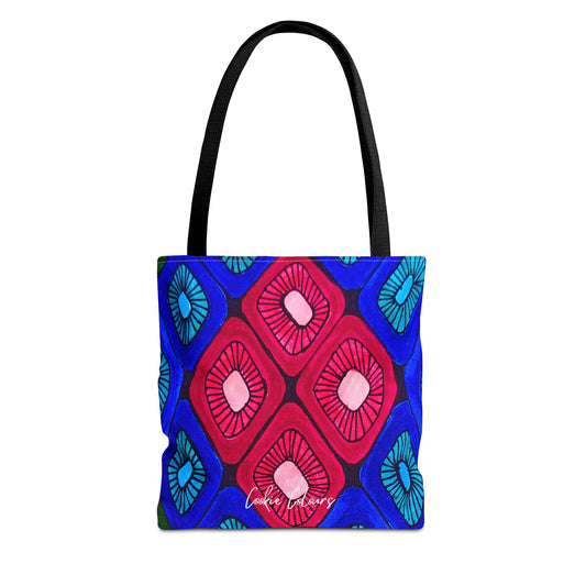 Regal Plumage Spiral | Tote Bag