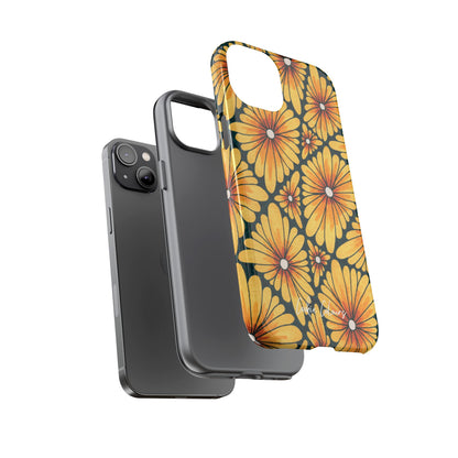 Golden Sunflowers | Premium Phone Case