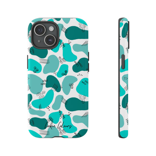 Blobby Blue | Premium Phone Case