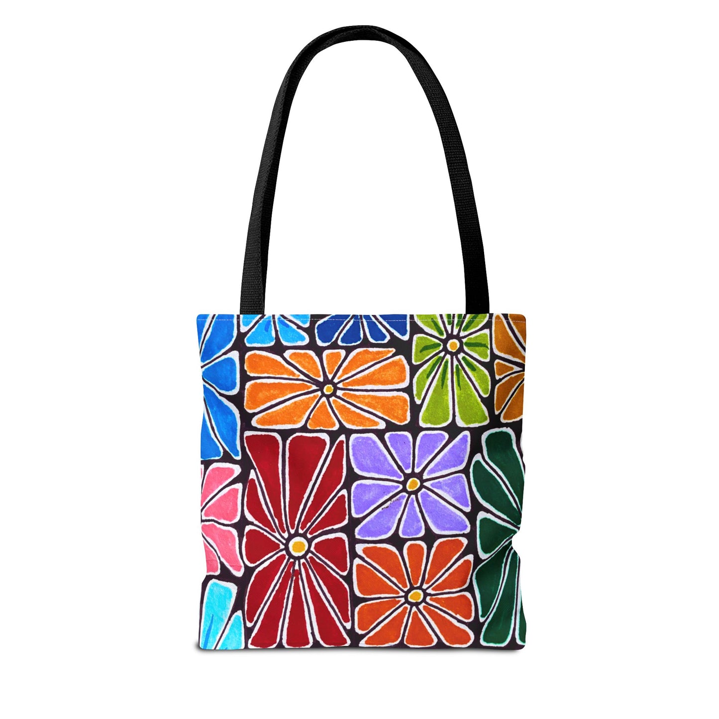 Boxed Bloom Burst | Tote Bag