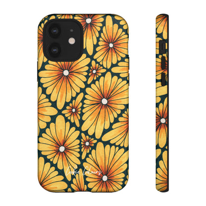 Golden Sunflowers | Premium Phone Case