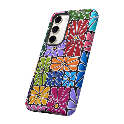 Boxed Bloom Burst | Premium Phone Case