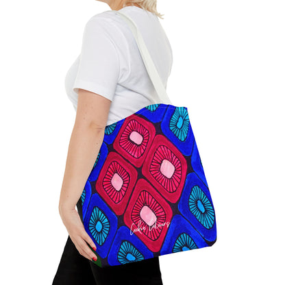 Regal Plumage Spiral | Tote Bag