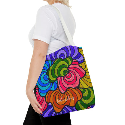 Regal Plumage Spiral | Tote Bag