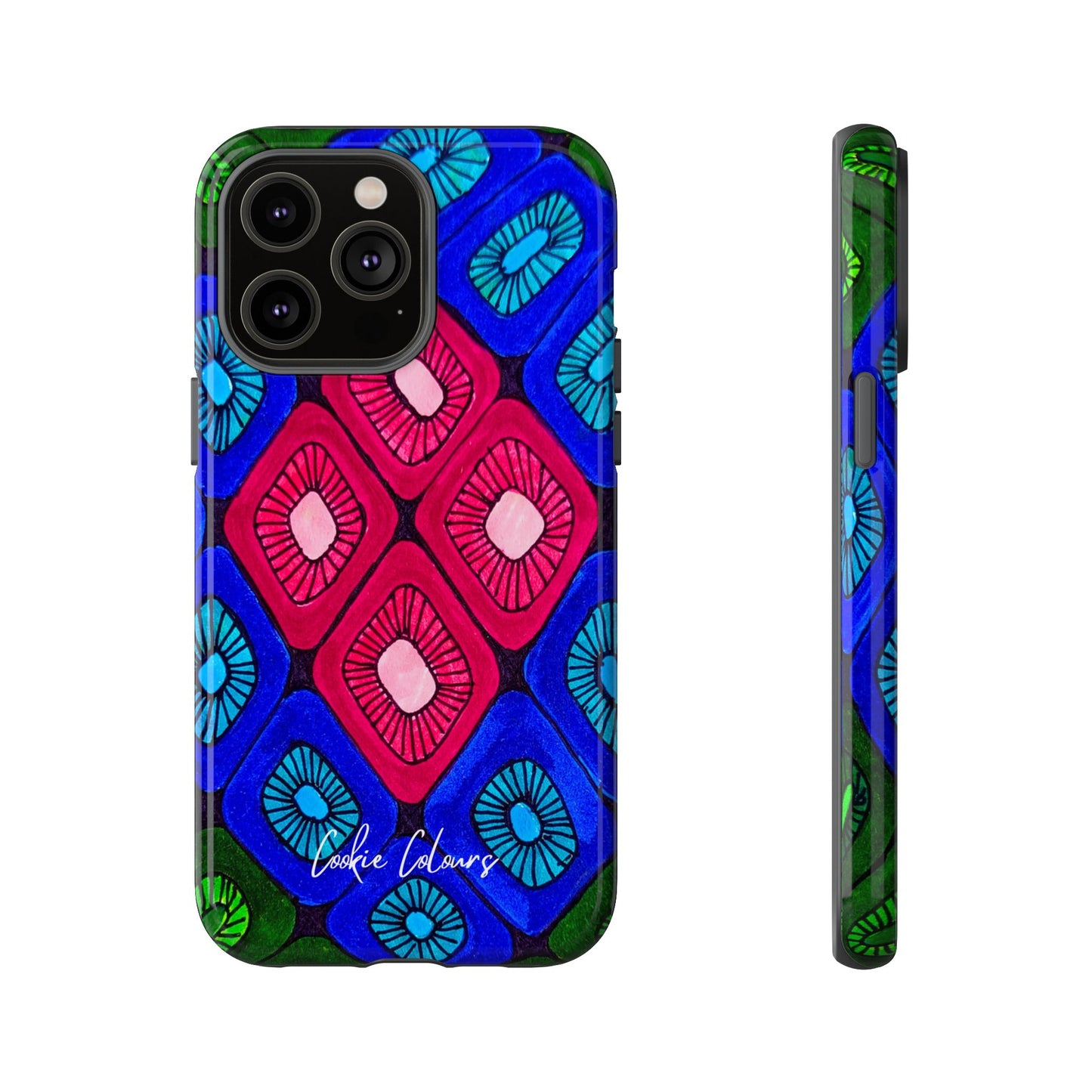 Regal Plumage Spiral | Premium Phone Case