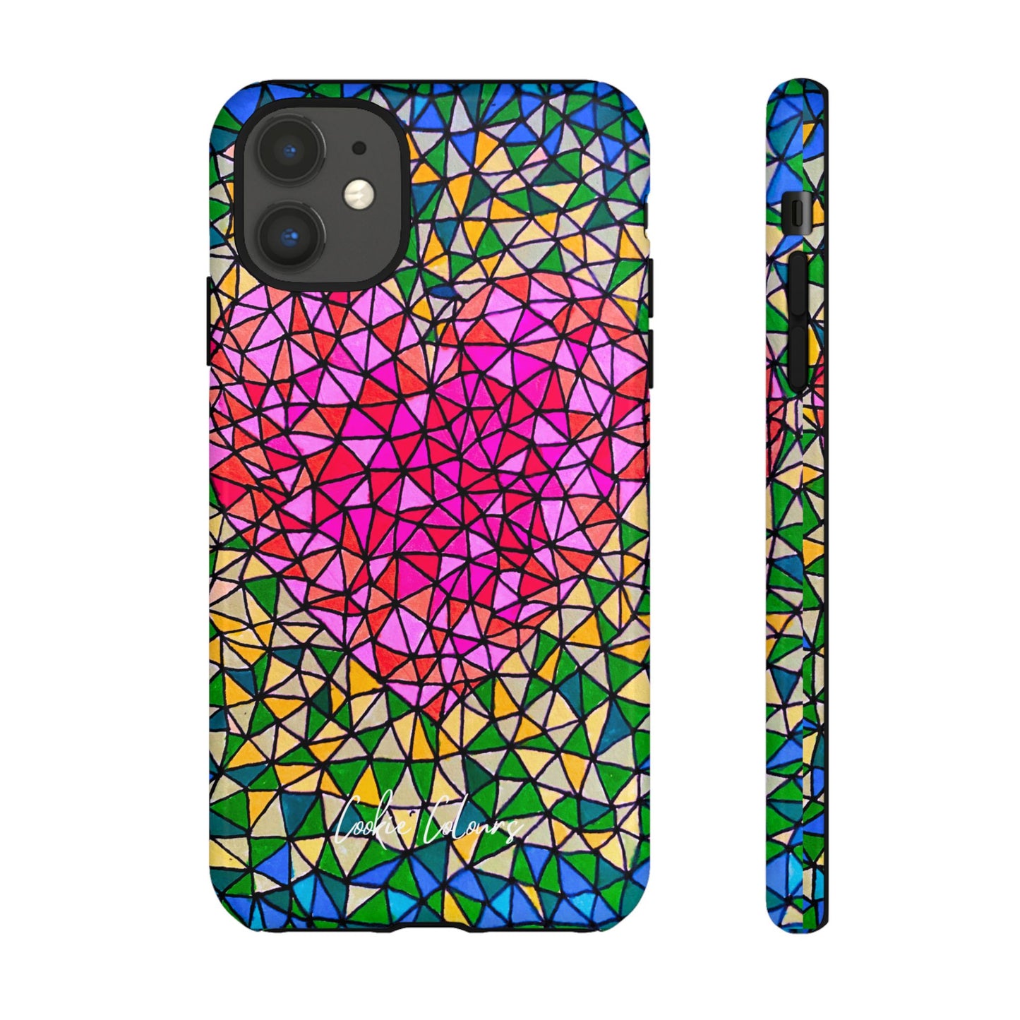 Heart On Fire | Premium Phone Case