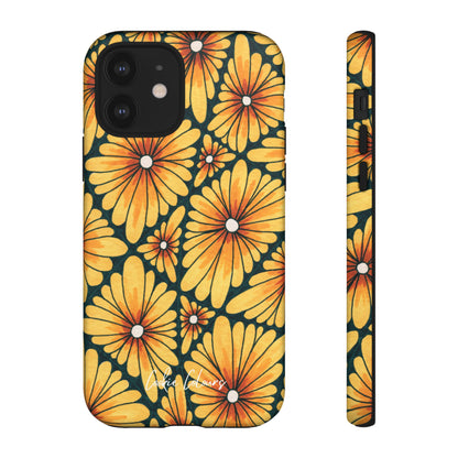 Golden Sunflowers | Premium Phone Case